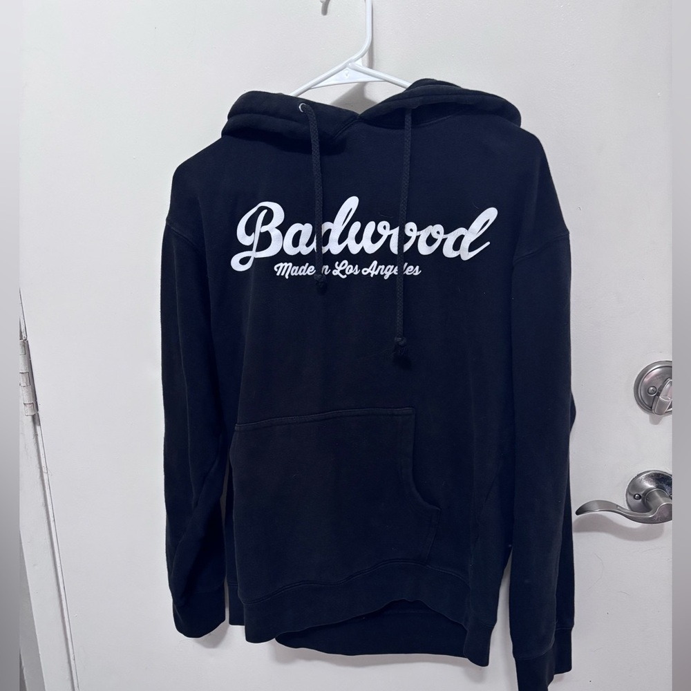 Badwood OG Script and Mask Hoodie